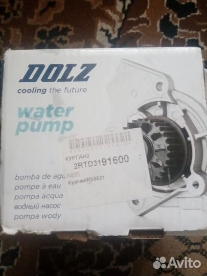 Помпа водяная на Renault logan