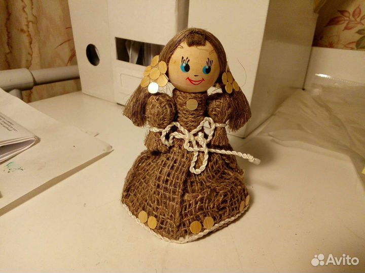 Кукла сувенир белорусский лен