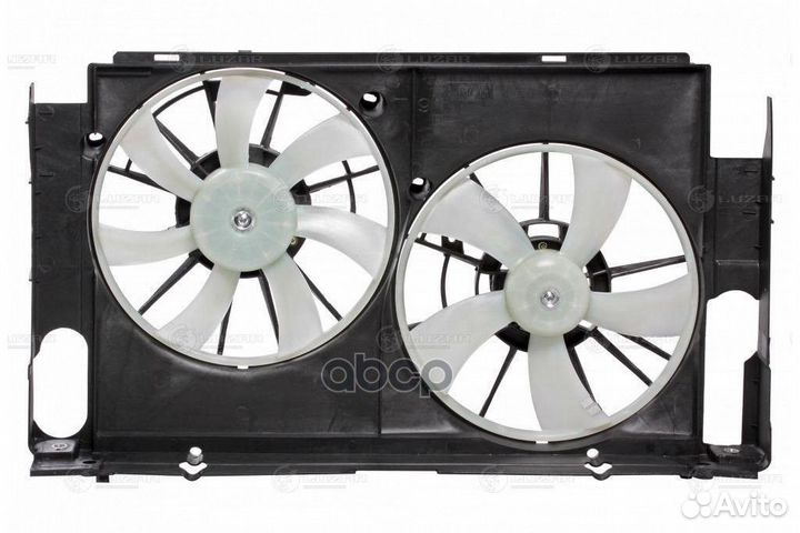 Э/вентиляторы охл. с кожухом (2 вент.) для а/м