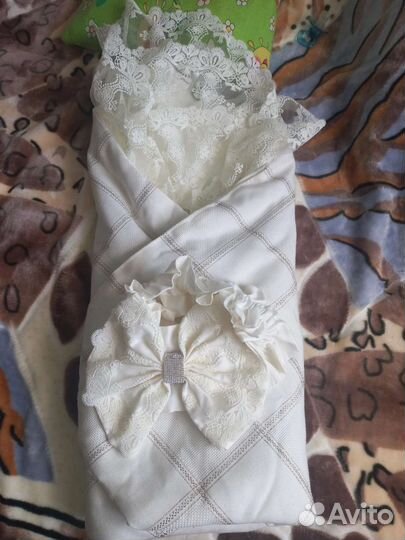 Конверт на выписку для девочки весна