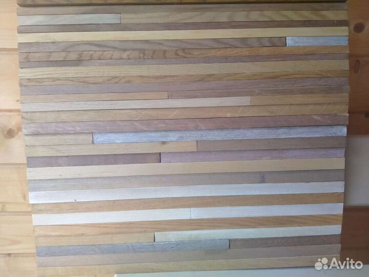 Панно из деревянных реек