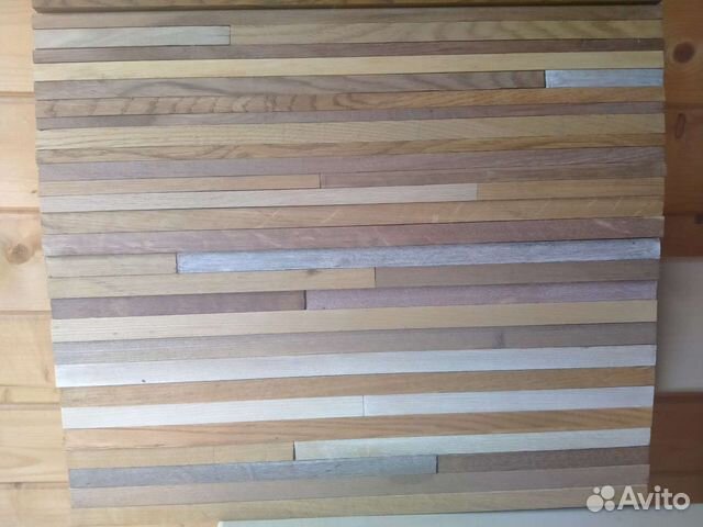 Панно из деревянных реек