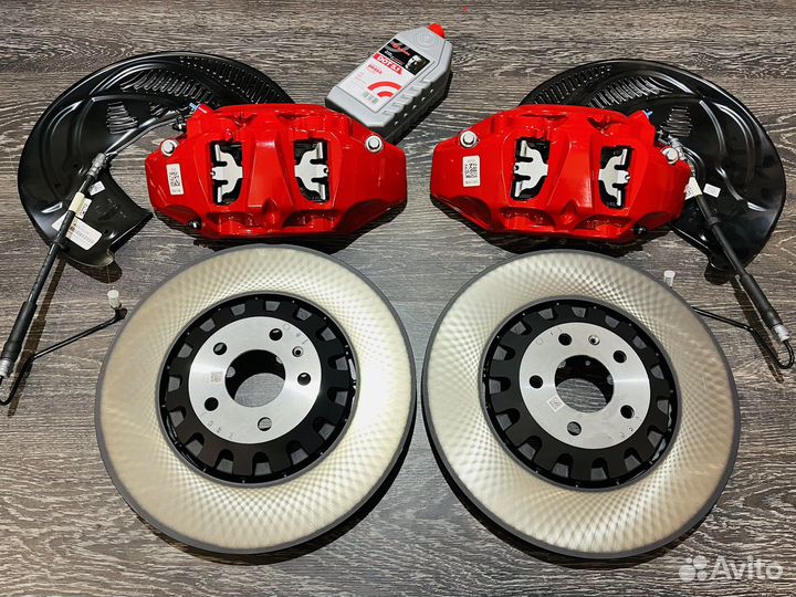 Тормозная система Akebono audi RS 375/36