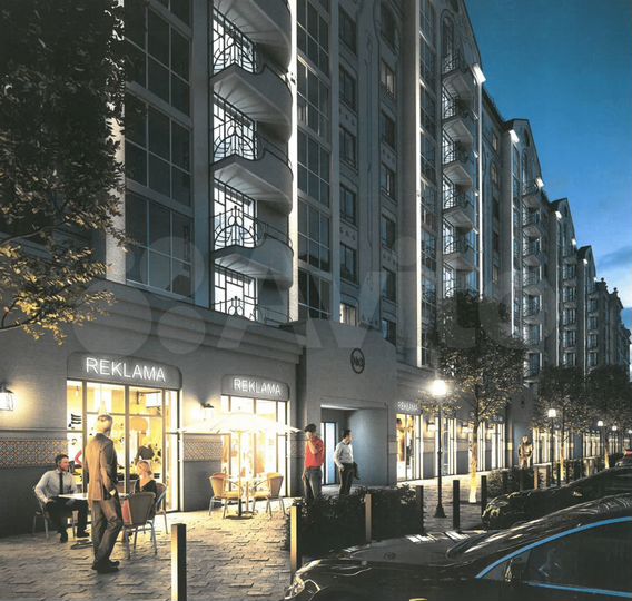 2-к. квартира, 67 м², 1/9 эт.