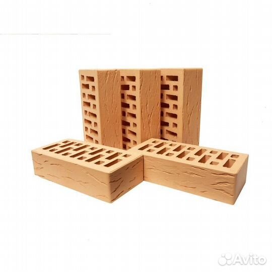 Кирпич лицевой солома