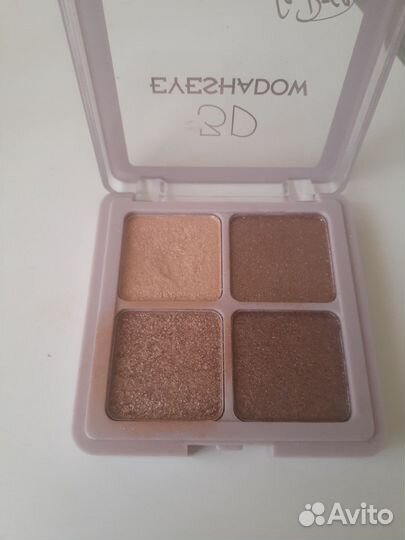 Палетка теней. Румяна и помада