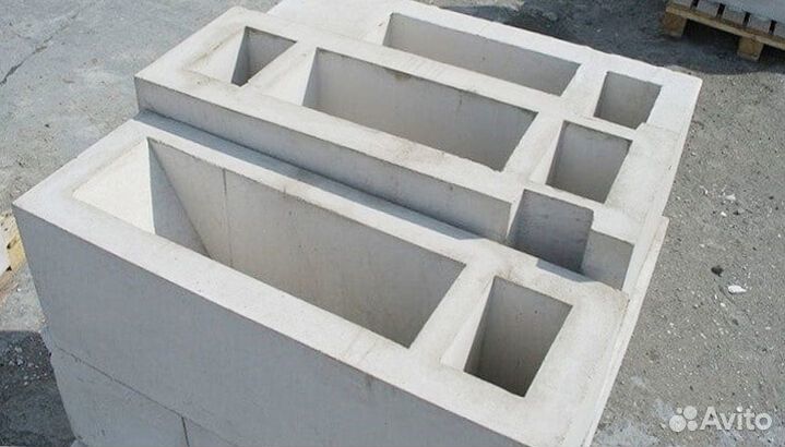 Блок вентиляционный бетонный