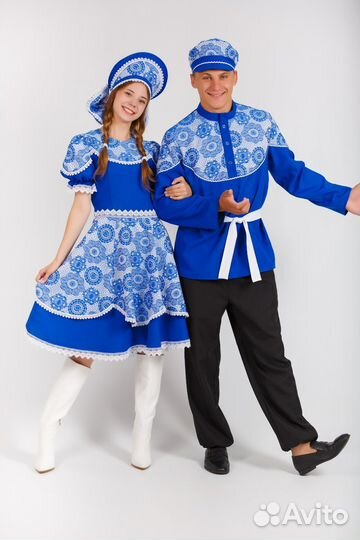 Танцевальный костюм, русский народный