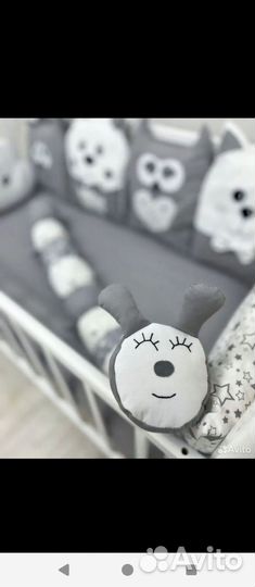 Бортики в кроватку