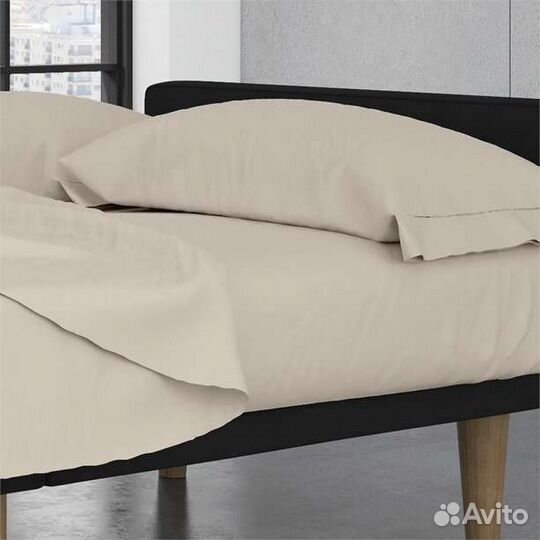 Бежевая простыня на диван Двала IKEA 150*260