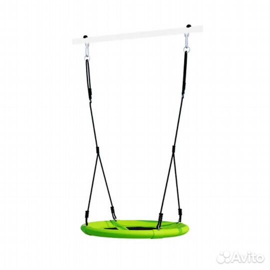 Качели Гнездо подвесные диаметр 80 см салатовый цв