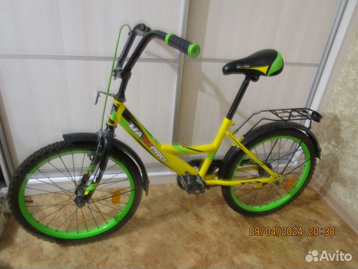 Велосипед подростковый 20 дюймов