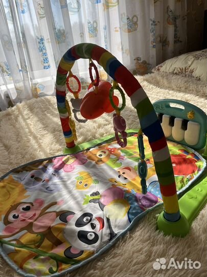 Развивающий коврик музыкальный