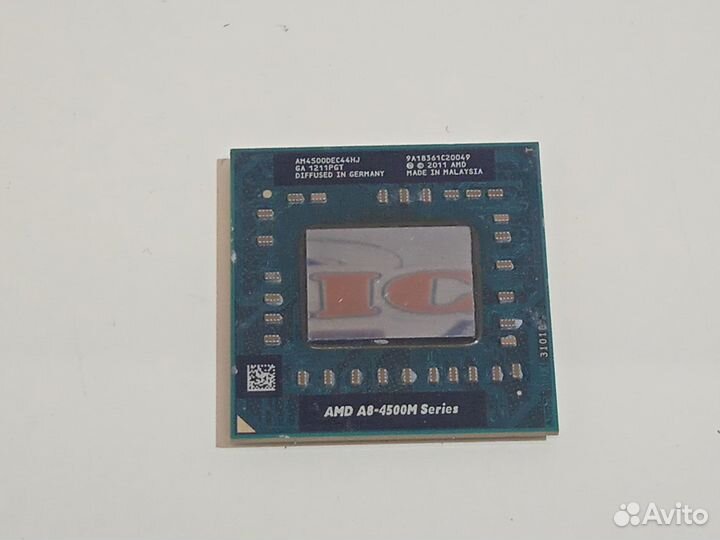 Процессор amd a8-4500m