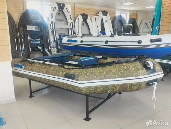 Лодка пвх Stormline Heavy Duty Air Light 340 камуфляж