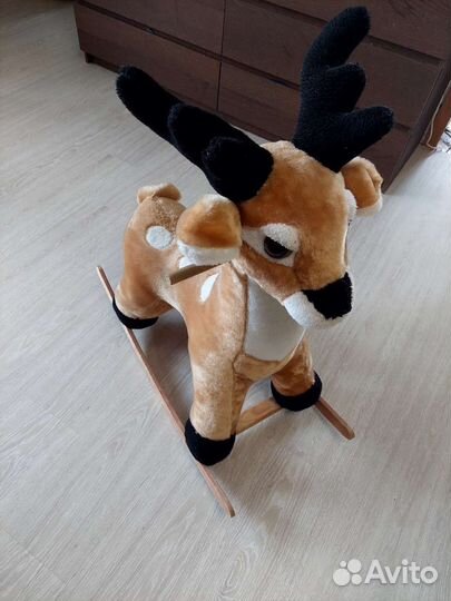 Игрушка качалка олень