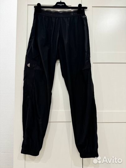 Штаны Rick Owens X Champion Black Nylon Оригинал