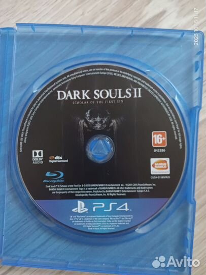 Игра для ps4 Dark souls II
