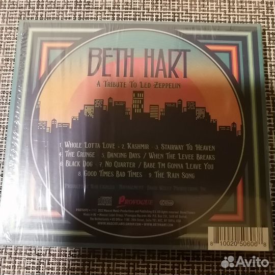 CD Beth Hart - Tribute to LED Zeppelin