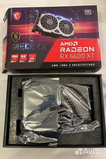 Новые rx6600xt