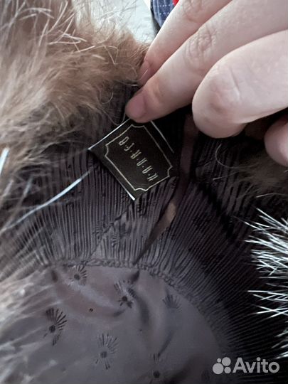 Шапка зимняя меховая женская