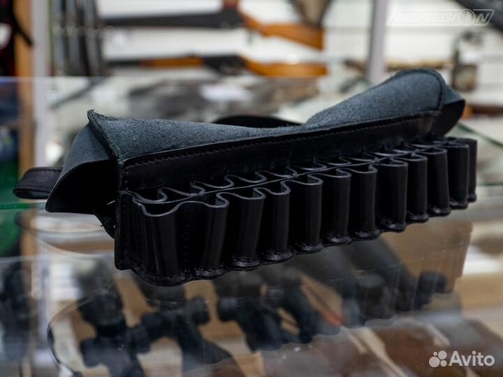 Патронташ двухрядный закрытый 24 патрона 12/16 кал