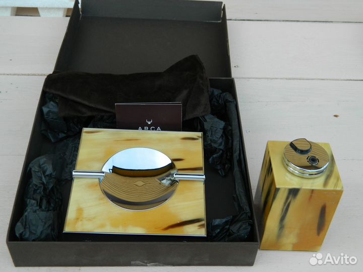 Пепельница и зажигалка Arca (Италия)