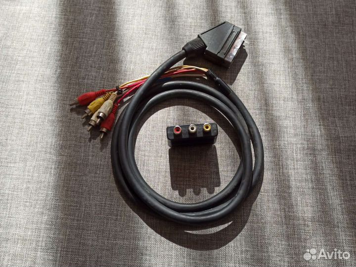 Переходник scart, RCA