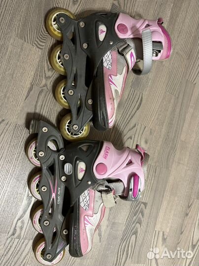 Роликовые коньки раздвижные 37-40 размер