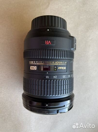 Объектив nikon 18 200mm