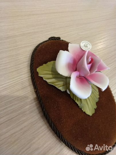 Винтажное украшение на стену Capodimonte, Italy