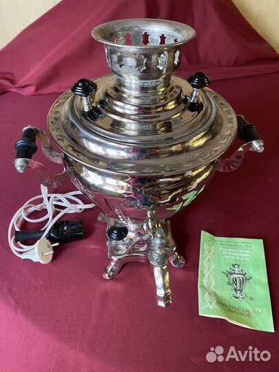 Самовар электрический СССР Тула новый 1988 года