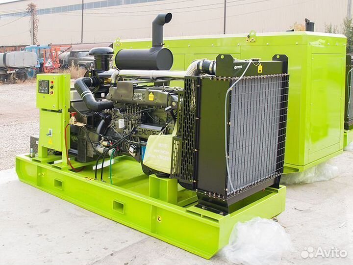 Дизельный генератор 80 кВт открытого типа