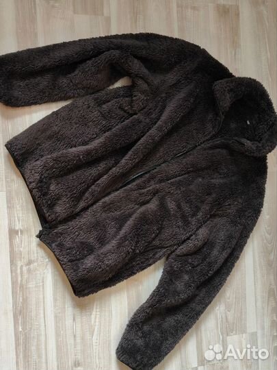 Куртка uniqlo плюшевая на молнии