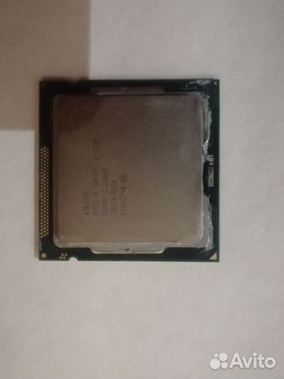 Материнская плата с процессором и кулером