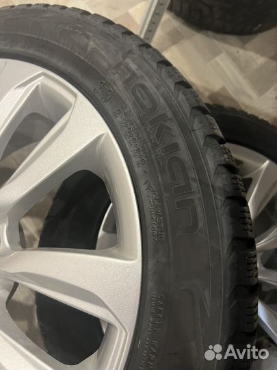 Колеса r17 в сборе на резина зимняя Hakkapellita