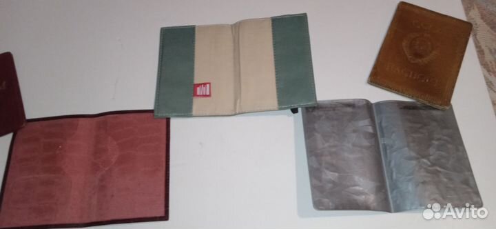 Обложки для паспорта совр. и СССР. Обложка влксм