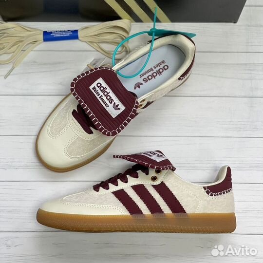 Adidas Samba X Wales Bonner Pony Tonal Cream White