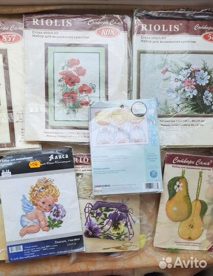 Схемы от наборов по вышиванию крестиком