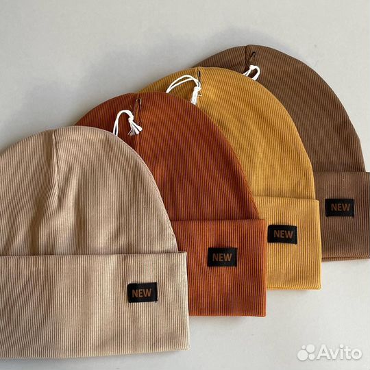 Шапка двухслойная детская трикотажная мальчик