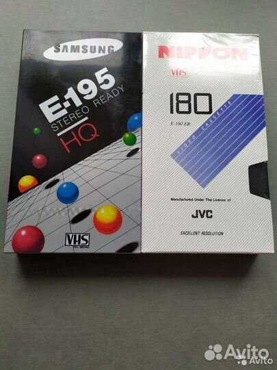 Видео и аудио кассеты новые в упаковке