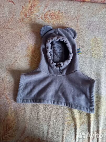 Зимняя шапка-хомут I love mumi. 1-3 года