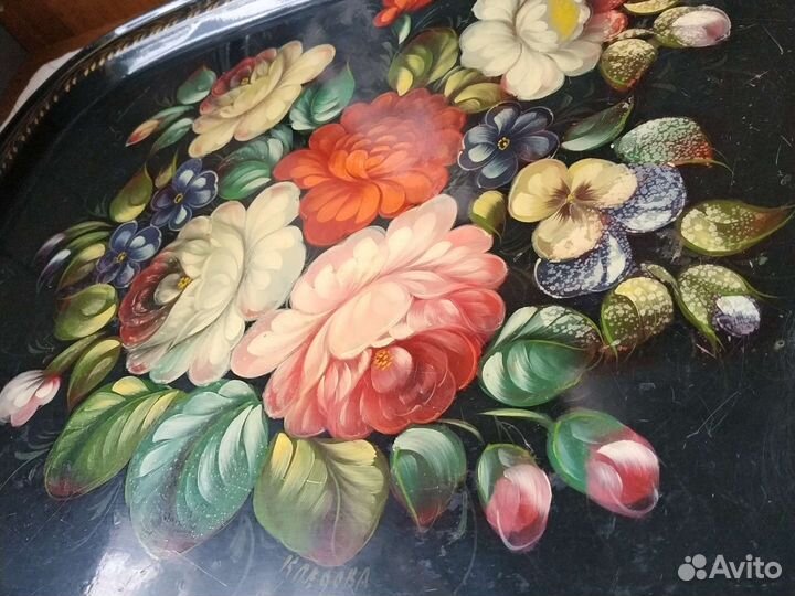 Подносы жостово СССР