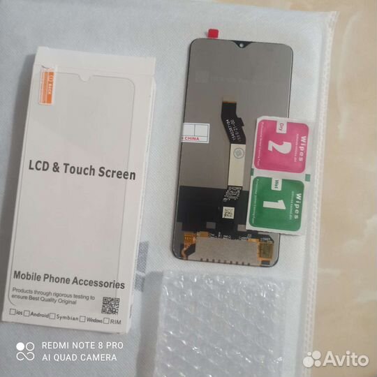 Дисплей на xiaomi redmi note 8 pro