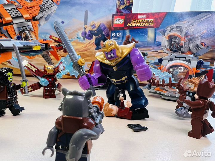 Lego marvel super heroes: два набора Мстители