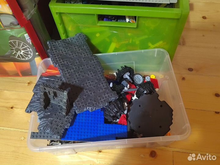 Много lego и хлама (+ящики)