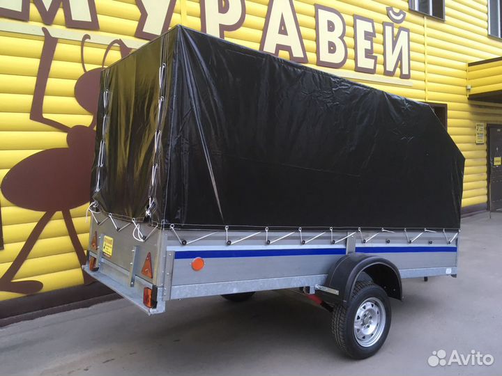 Прицеп Снегоход 3,5*1,57м б/к