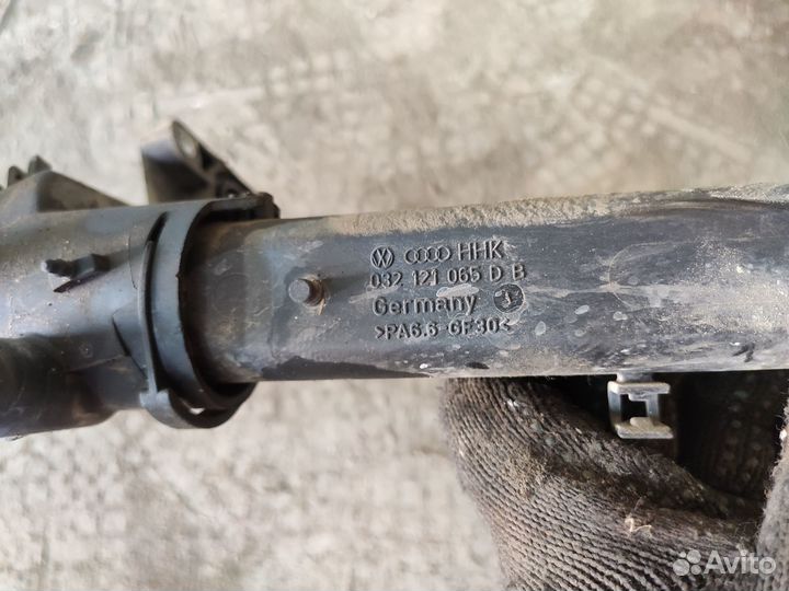 Корпус термостата 1,4 BCA шкода гольф