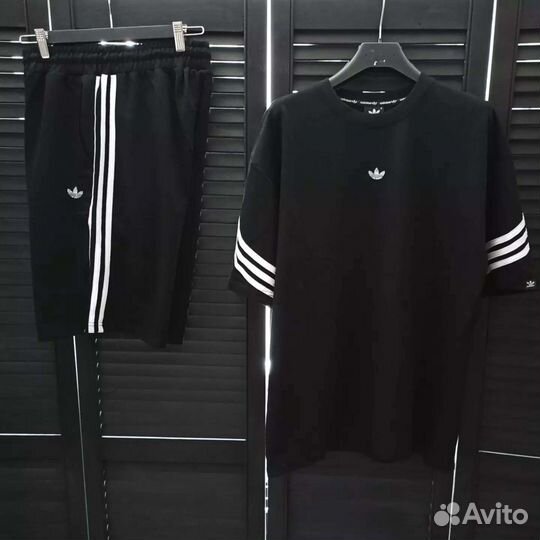 Летние костюмы Adidas оверсайз
