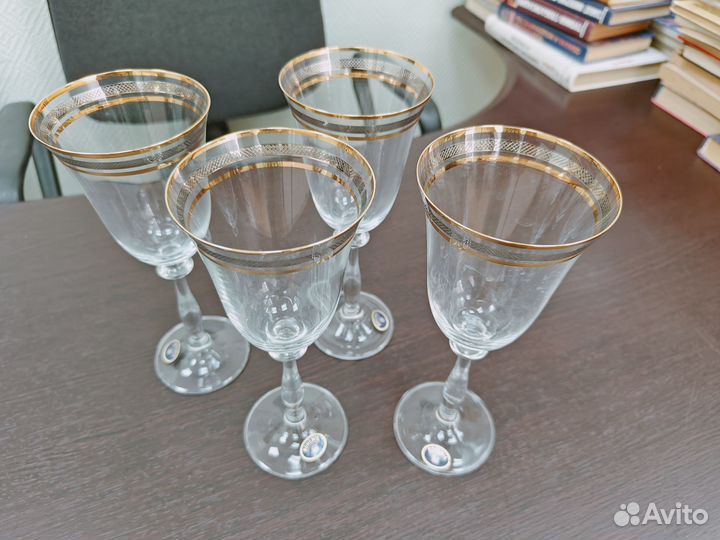 Набор бокалов для вина Bohemia (Богемия), 4 шт